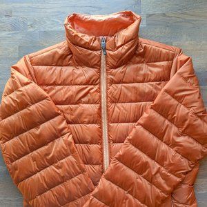 REI Women's Down Puff Jacket, Orange Size S